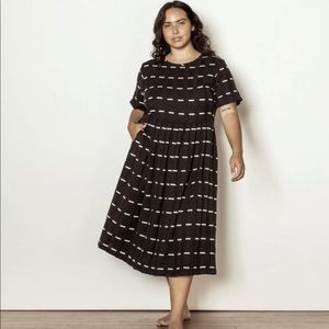 Ace & Jig Lily Dress in Swing EUC M